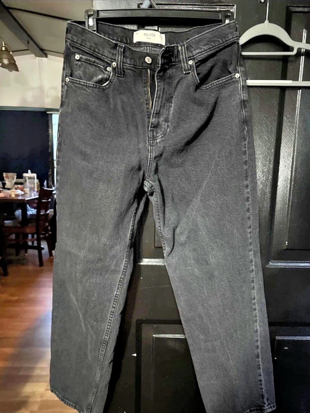 Hollister Baggy Jeans in Black Waist 31/32